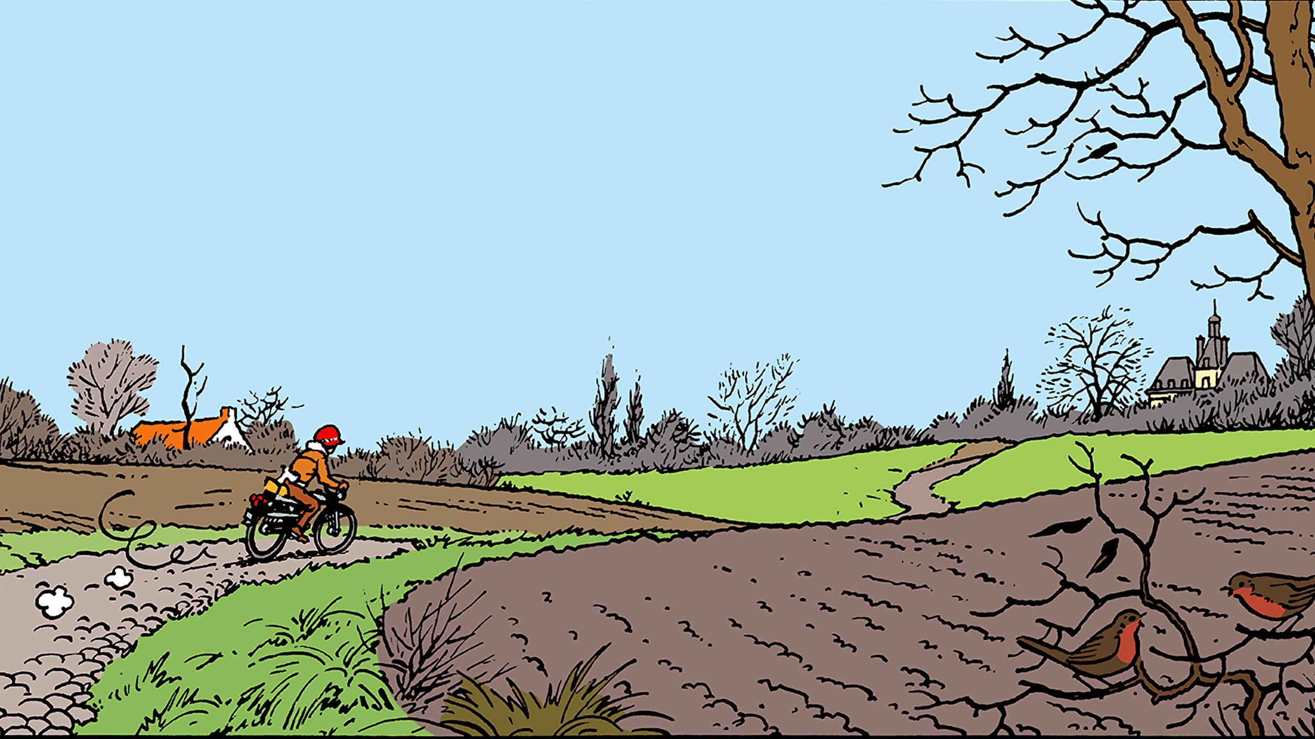 Tintin and the Picaros 1992 movie scene