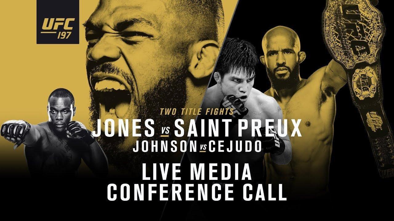 UFC 197: Jones vs. Saint Preux 2016 movie scene