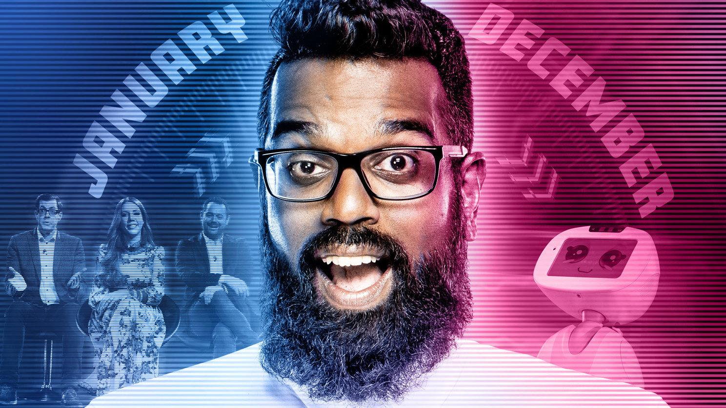 Romesh's Look Back to the Future 2018 movie scene