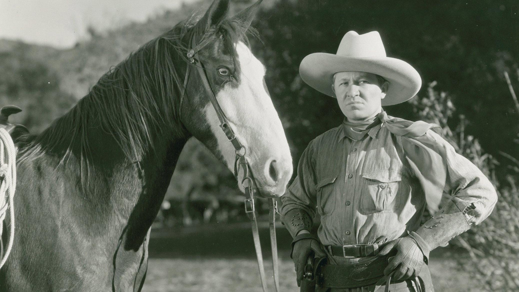 Under the Tonto Rim 1933 movie scene