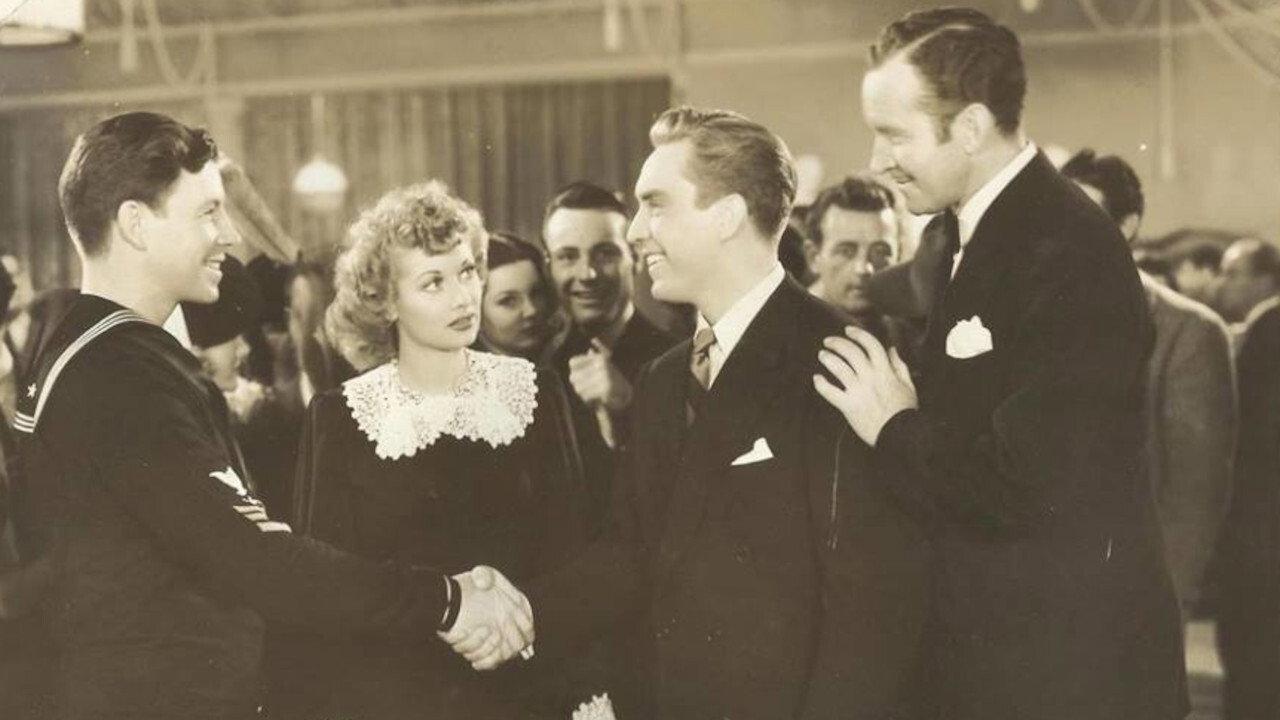 A Girl, a Guy, and a Gob 1941 movie scene