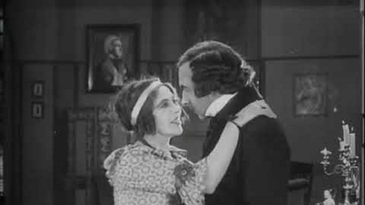 The Ghost With the Deadly Kiss 1922 movie scene