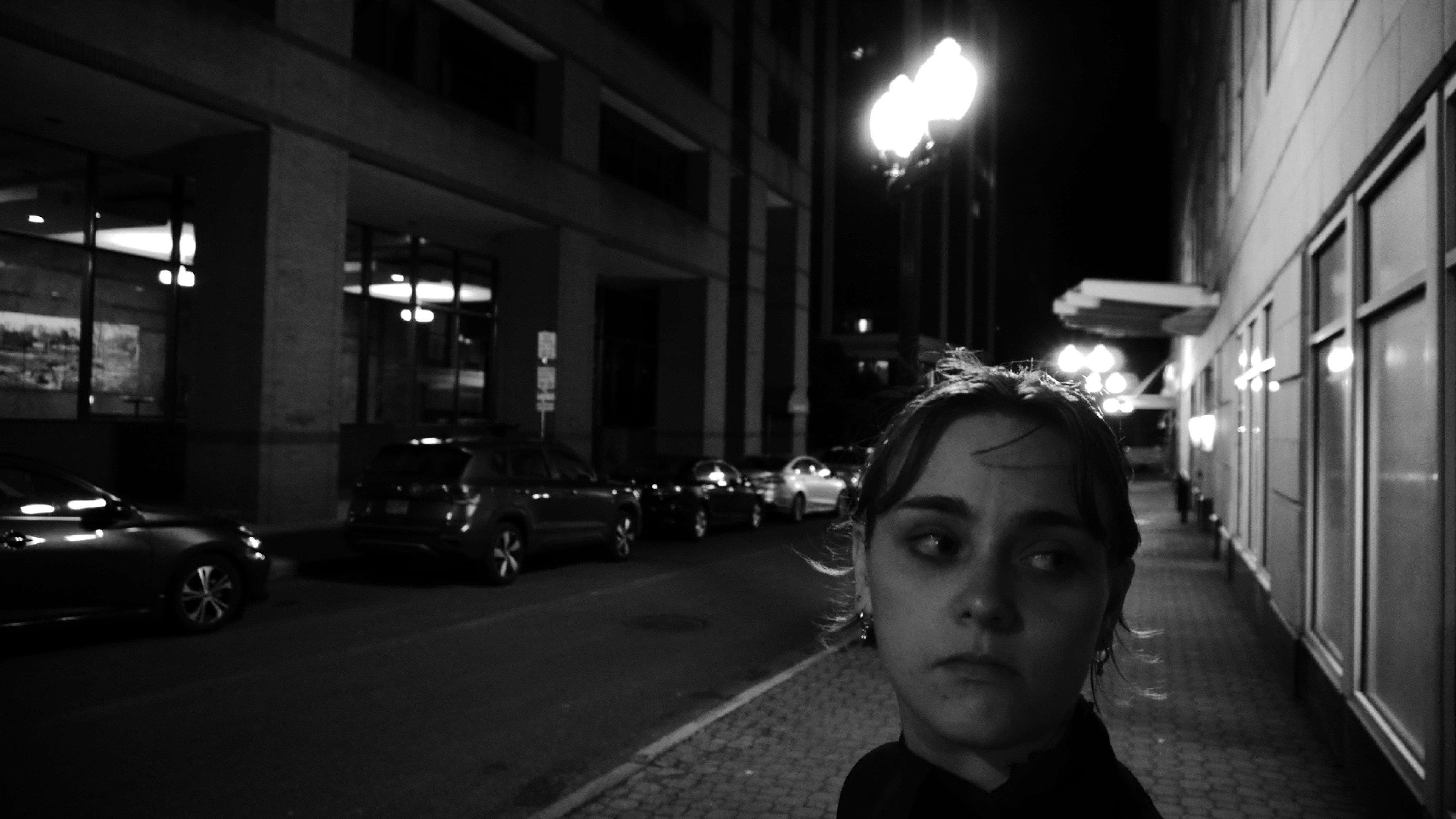 Writings Under Streetlight  movie scene