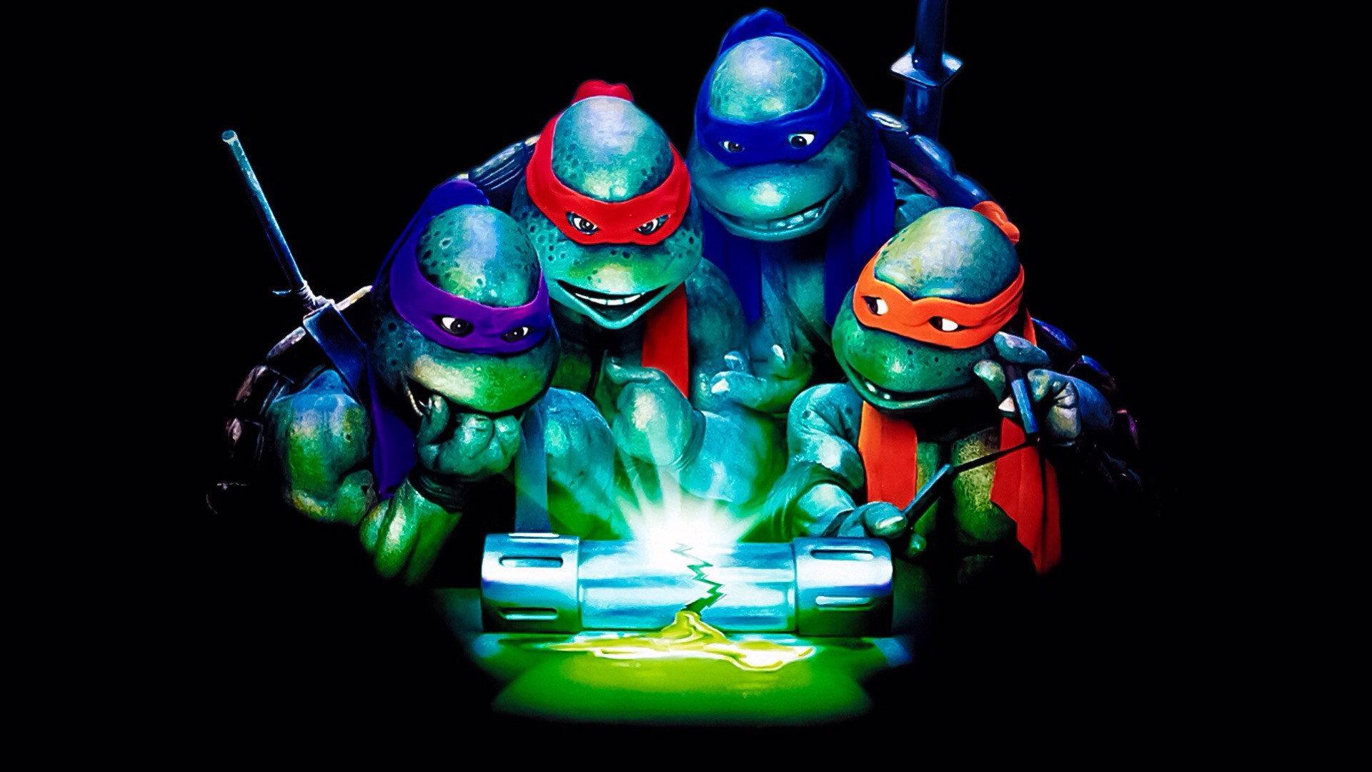 Teenage Mutant Ninja Turtles II: The Secret of the Ooze 1991 movie scene