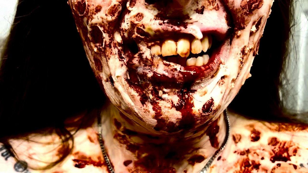 Trypophobic Possession 2023 movie scene