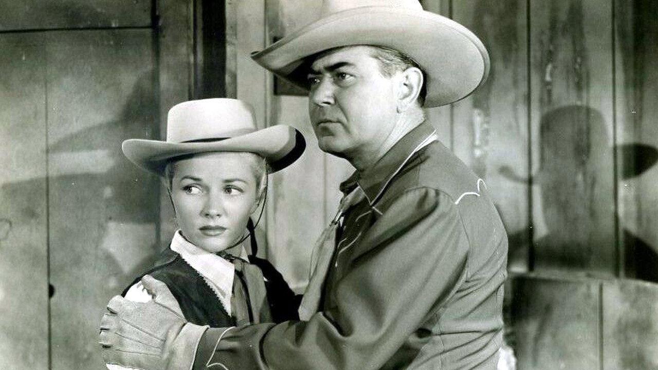 Canyon Ambush 1952 movie scene