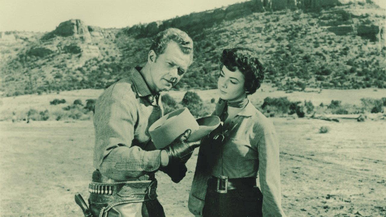 The Outlaw's Daughter 1954 movie scene