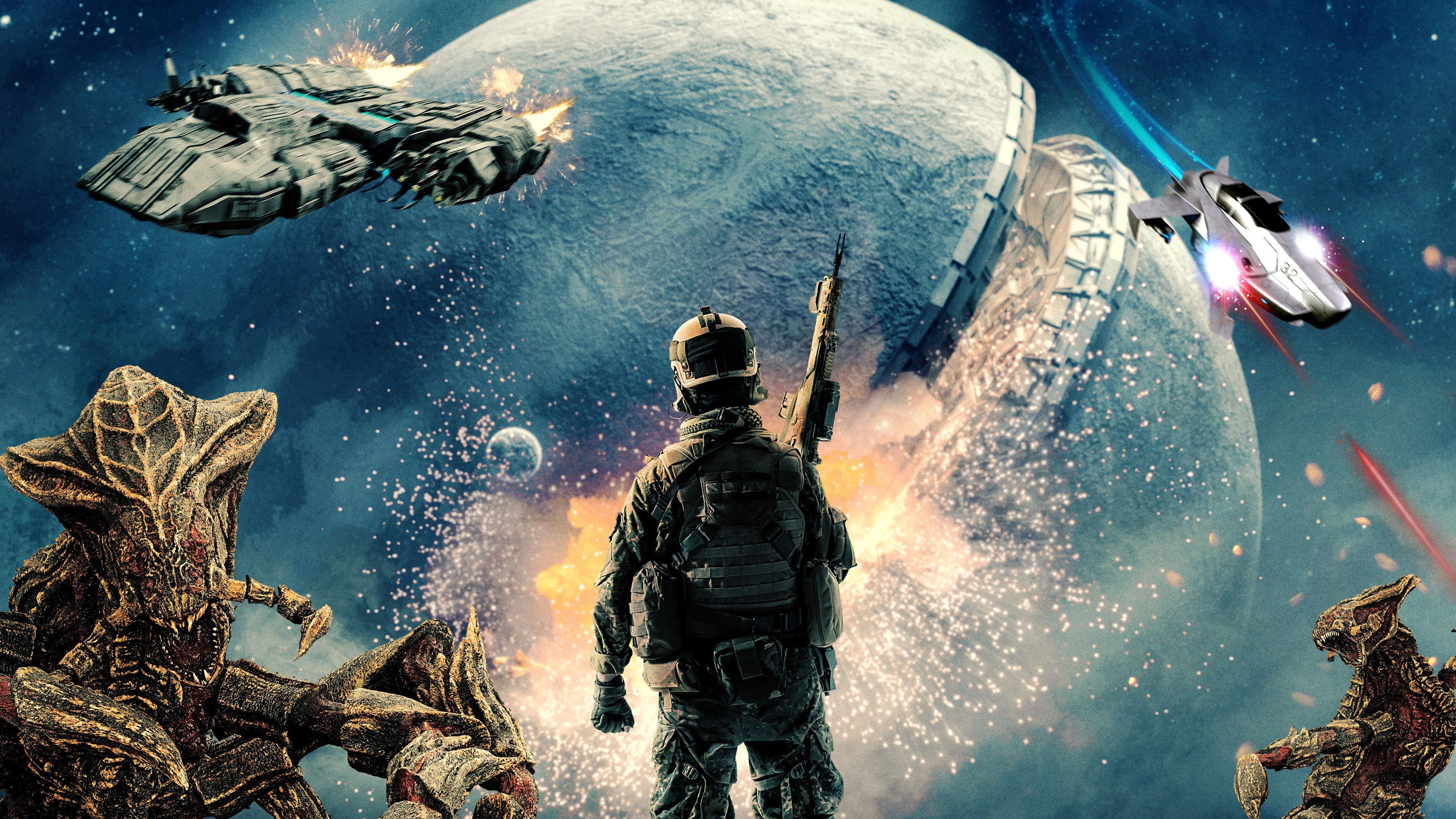 Space Wars: Quest for the Deepstar 2023 movie scene