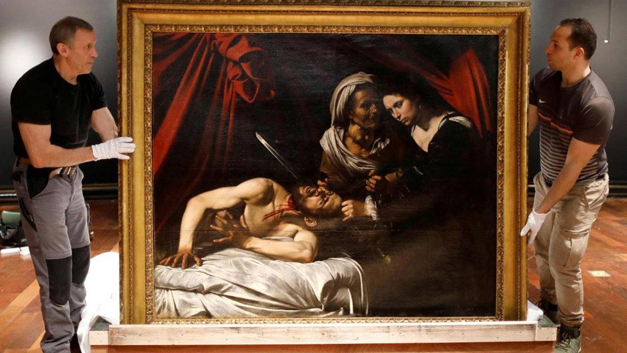 L'Affaire Caravage 2020 movie scene