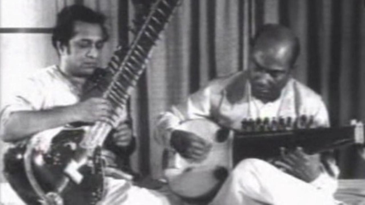 Ustad Alauddin Khan 1963 movie scene