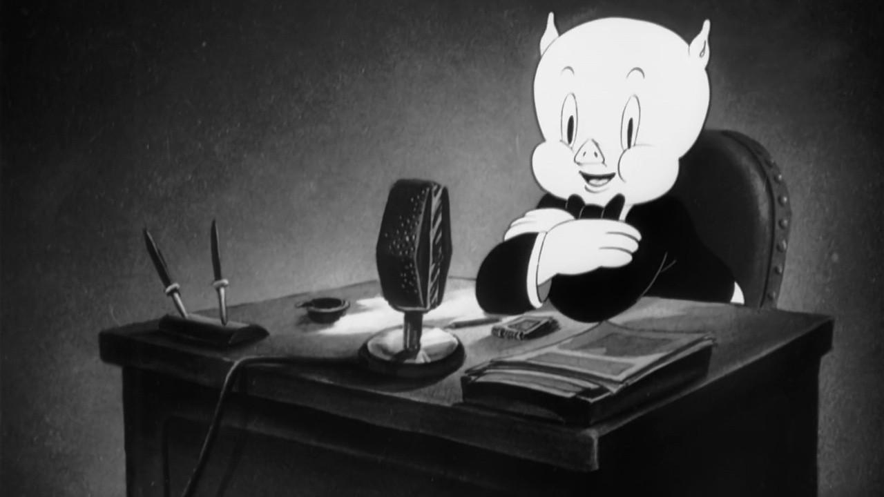 Porky's Snooze Reel 1941 movie scene