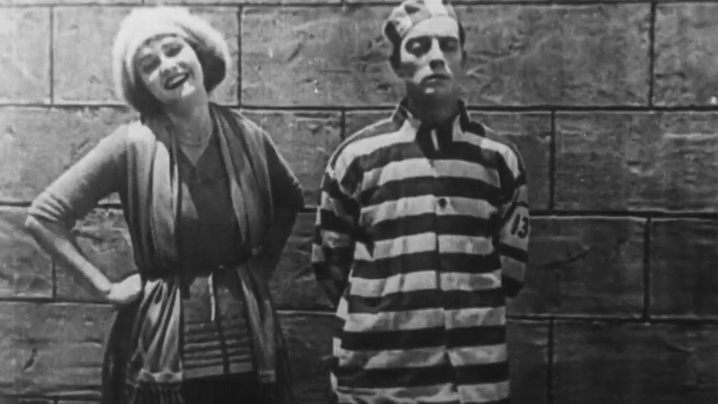 Convict 13 1920 movie scene