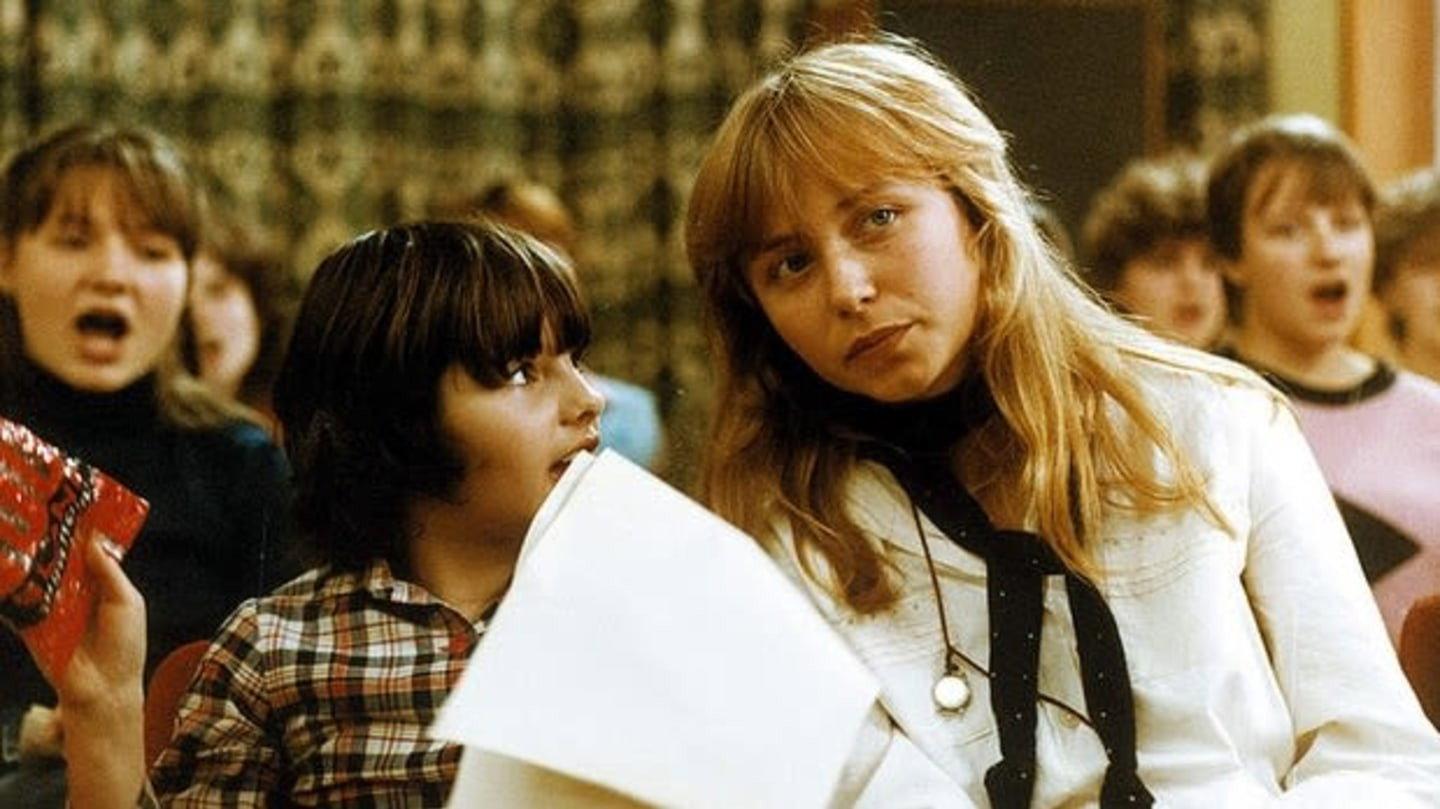 Cuddling Cat Ears 1986 movie scene
