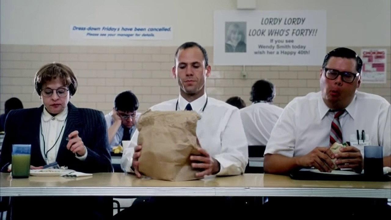 Lunch 2001 movie scene