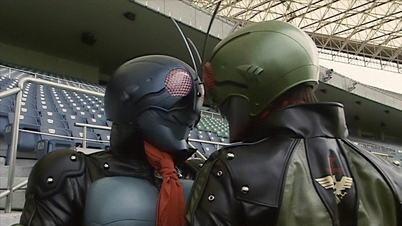 Kamen Rider: THE FIRST 2005 movie scene