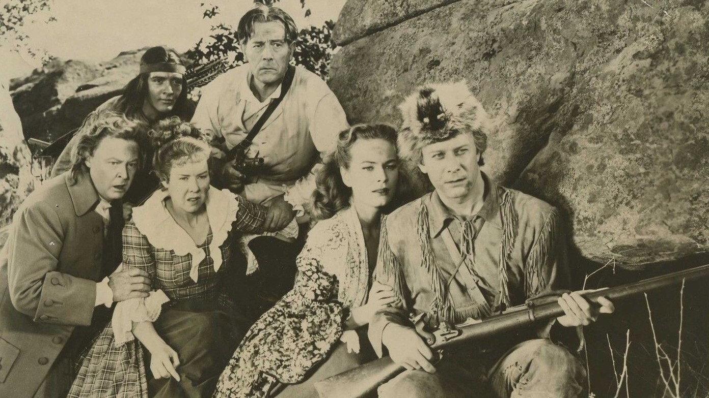 Young Daniel Boone 1950 movie scene