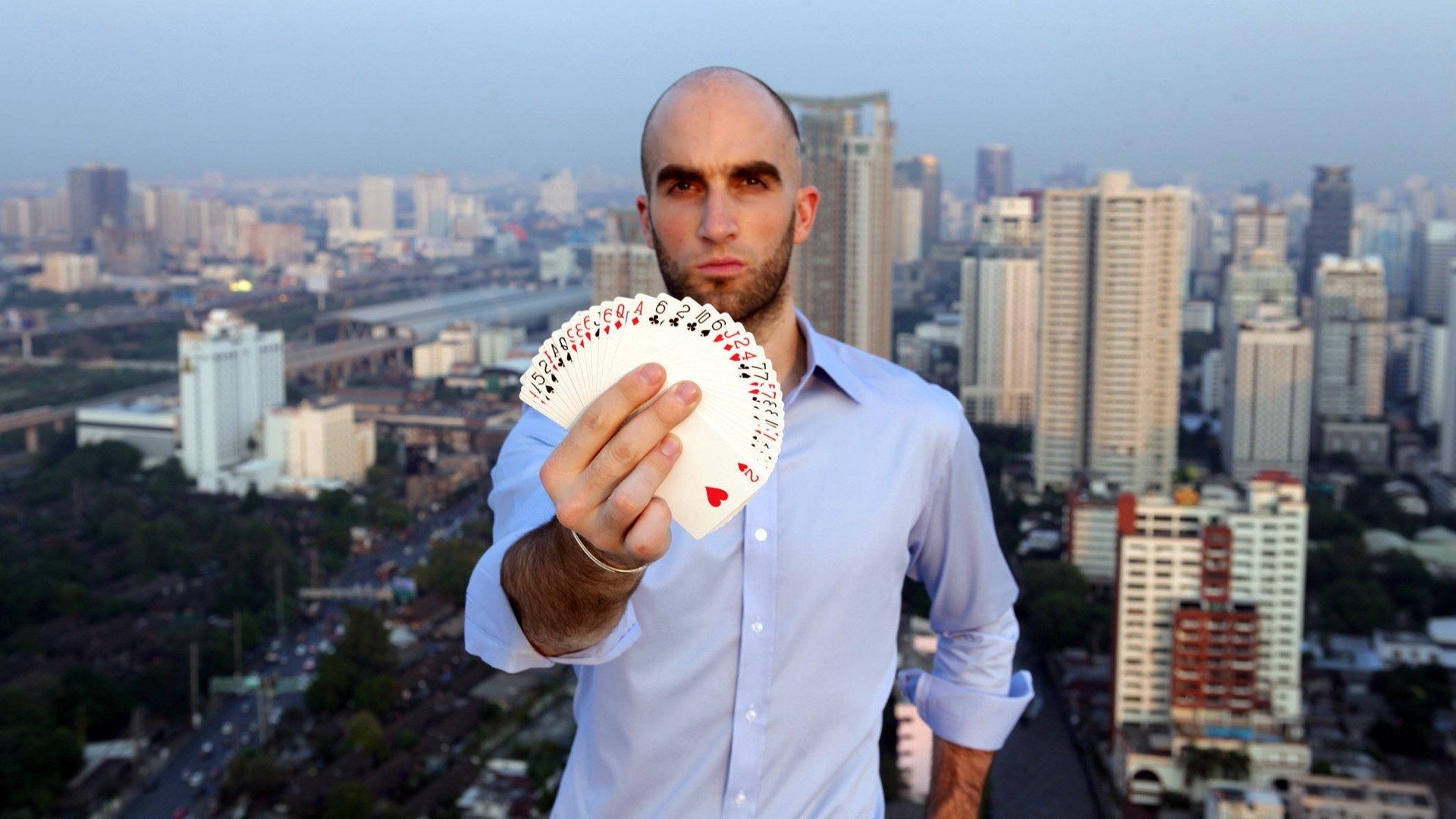 Card Shark 2013 movie scene
