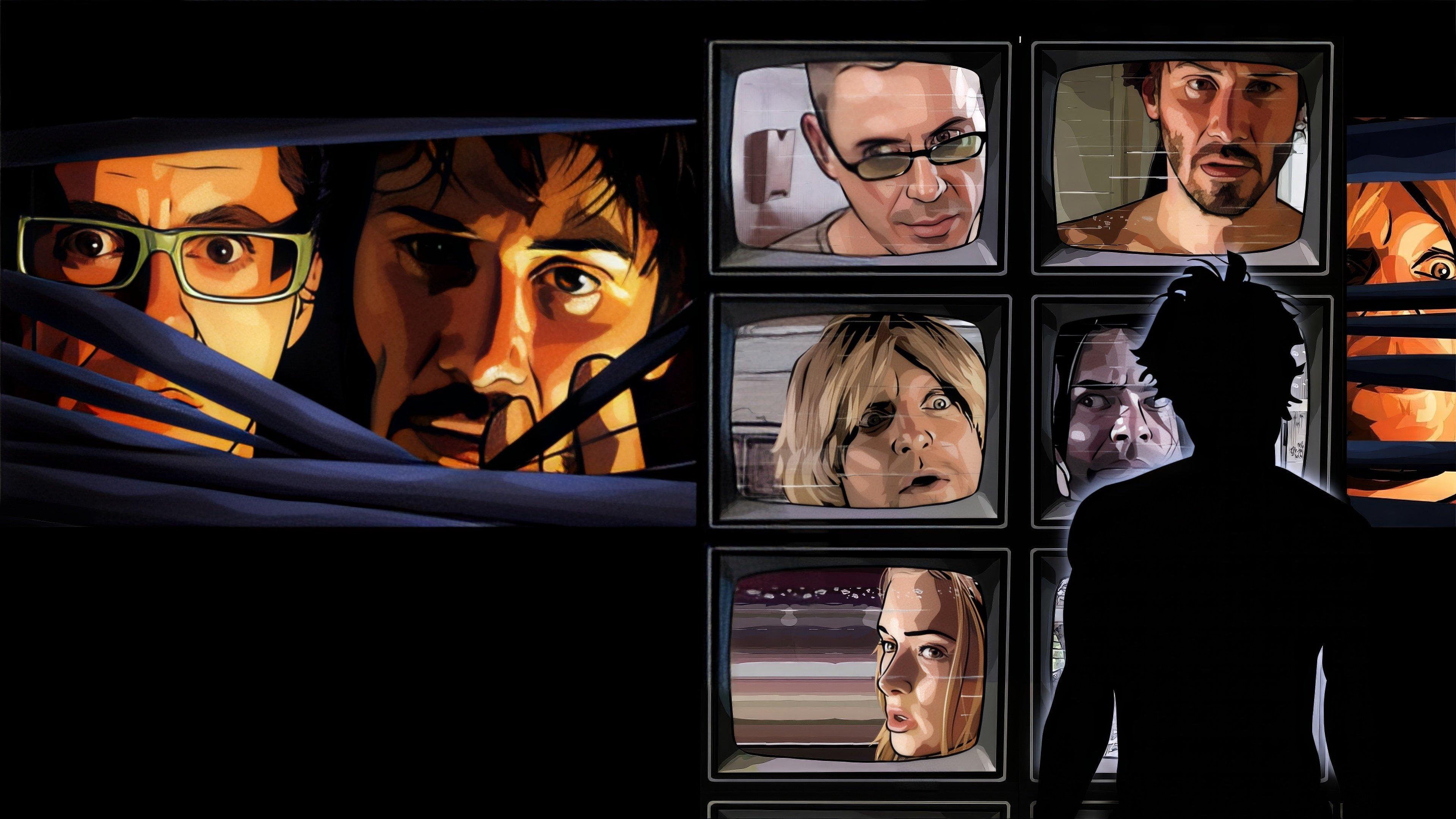 A Scanner Darkly 2006 movie scene