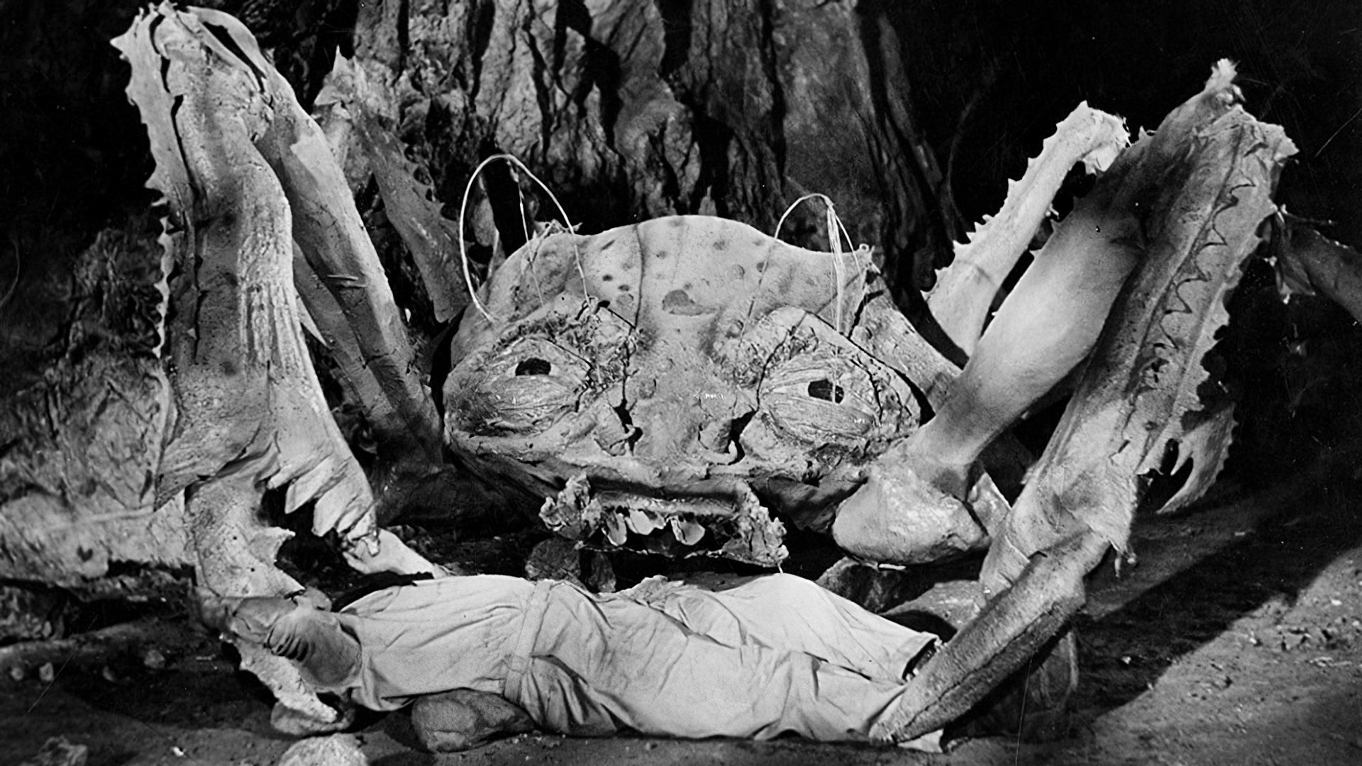 Attack of the Crab Monsters 1957 movie scene