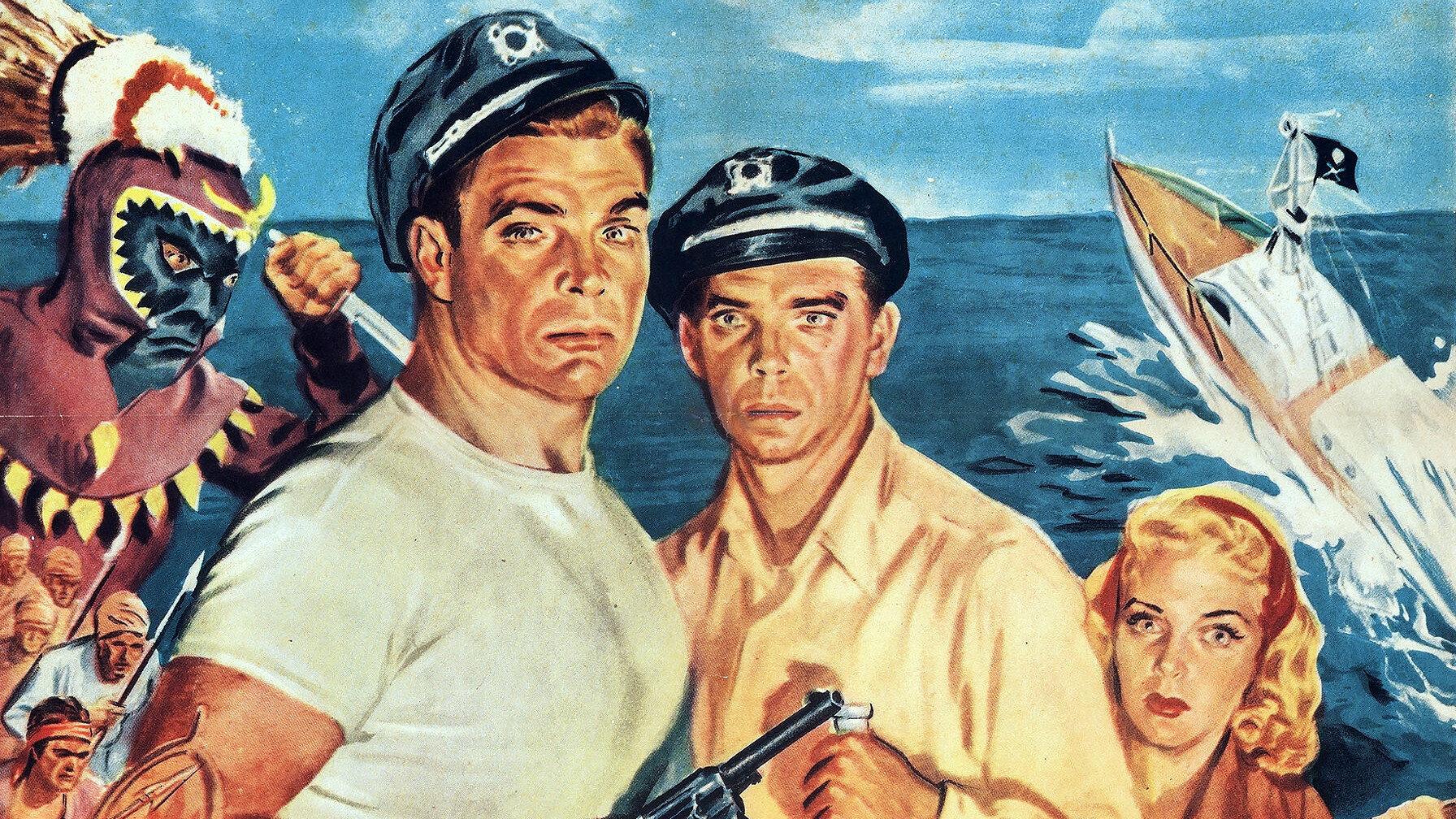 Pirates of the High Seas 1950 movie scene