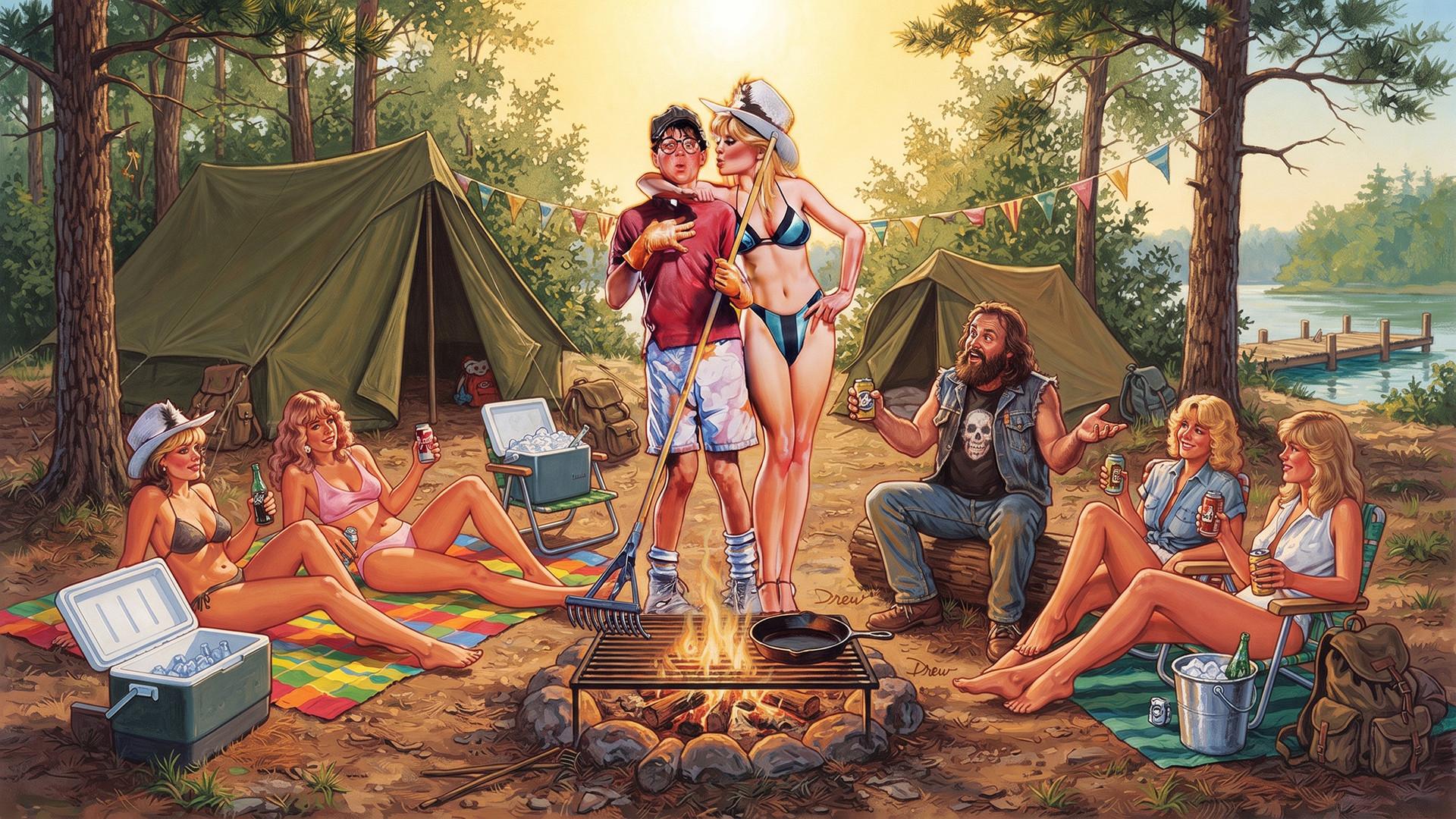 Meatballs III: Summer Job 1986 movie scene