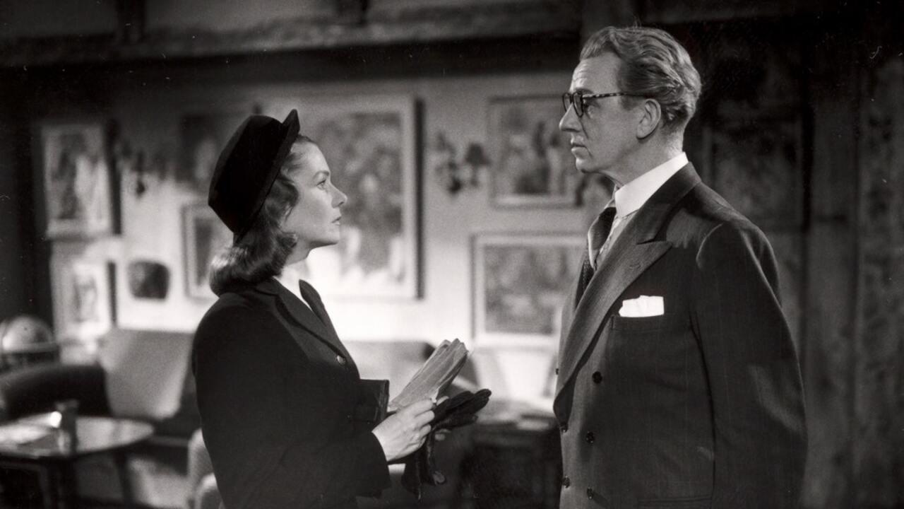 The Mysterious Apartment 1948 movie scene