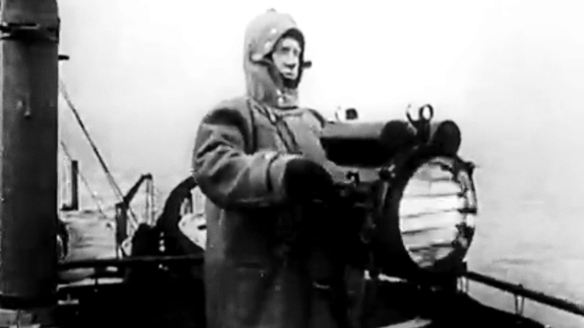 Action Stations 1943 movie scene