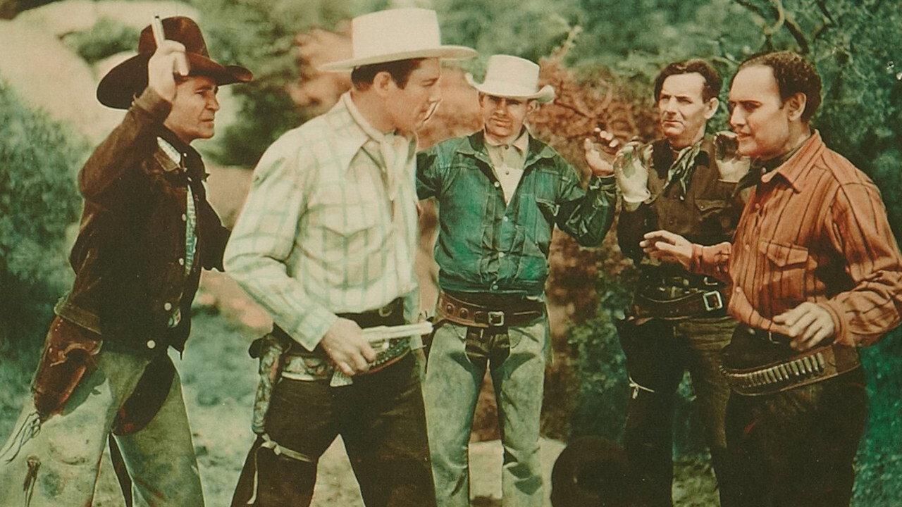 Lone Star Law Men 1941 movie scene