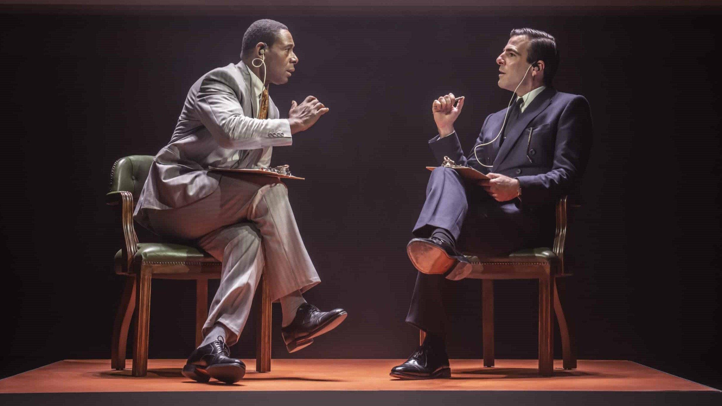 National Theatre Live: Best of Enemies 2023 movie scene