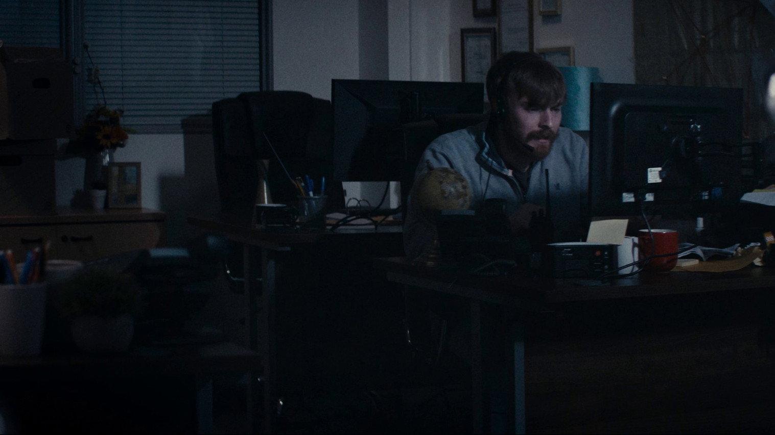 Alone on County Road 2019 movie scene