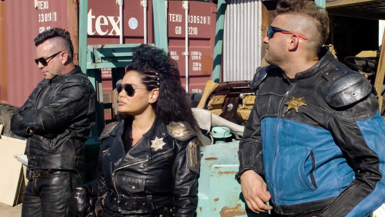 Wasteland Cop 2026 movie scene