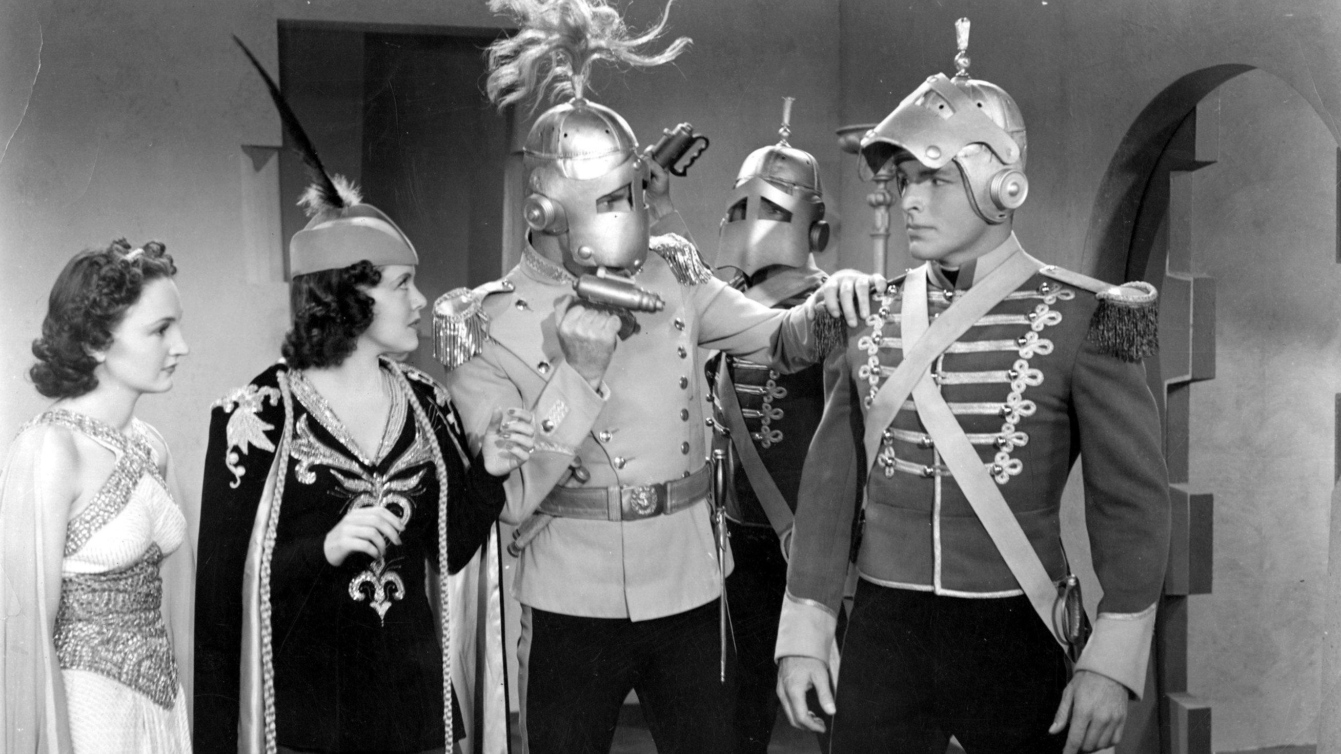 Flash Gordon Conquers the Universe 1940 movie scene