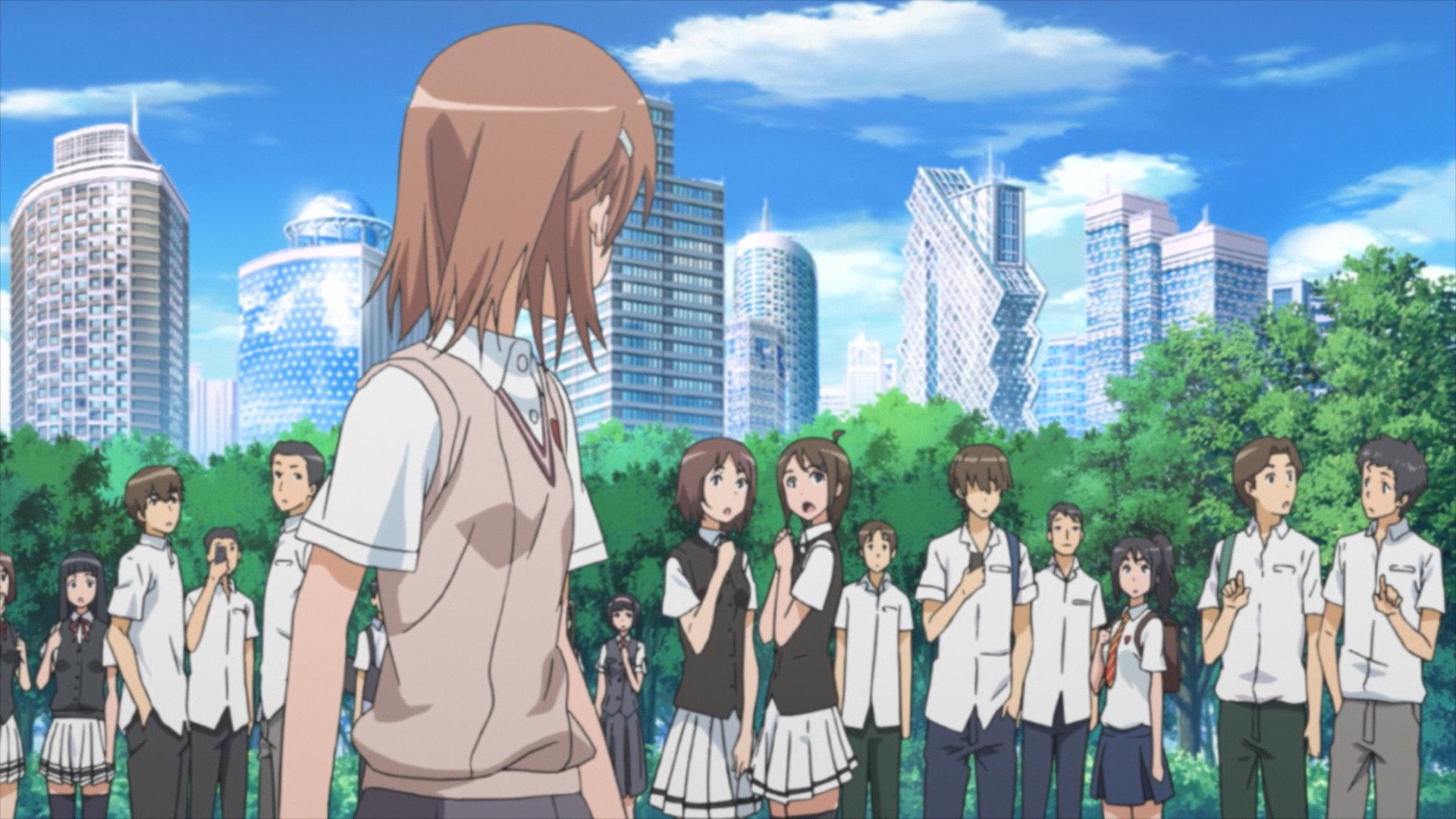 A Certain Scientific Railgun 2009 movie scene