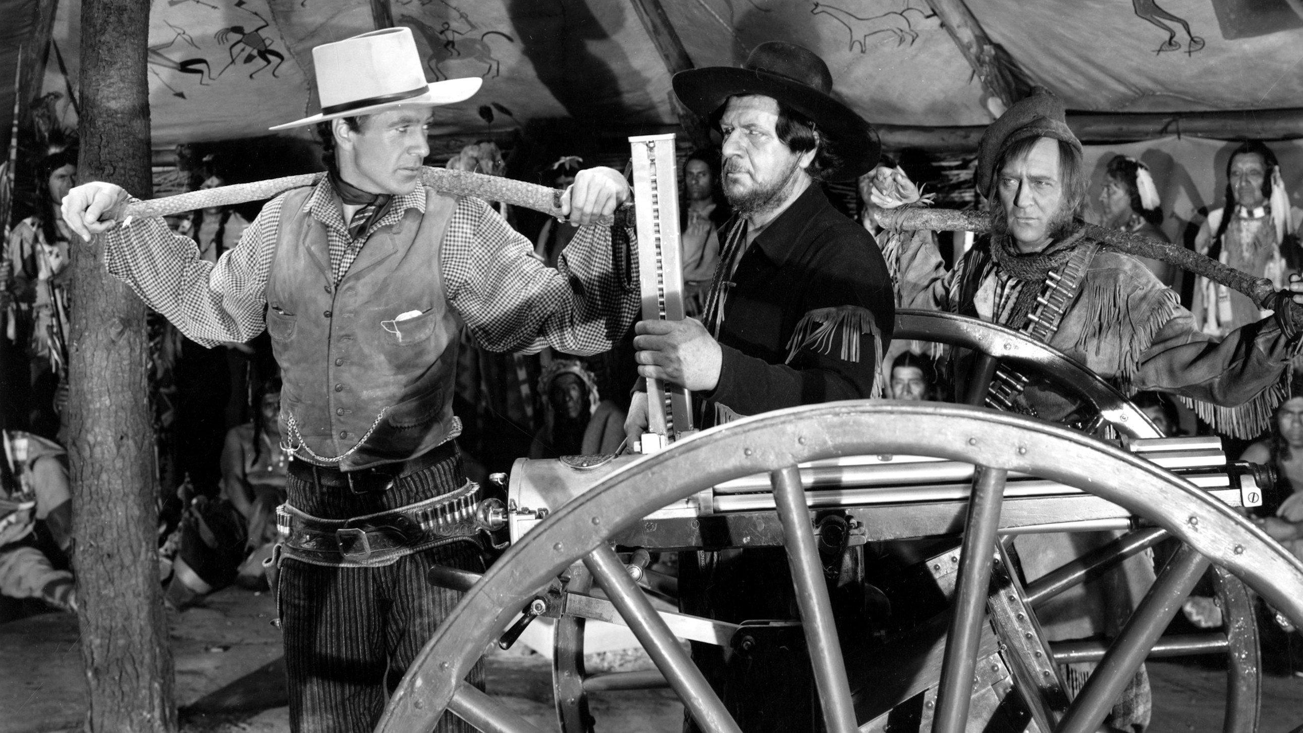 North West Mounted Police 1940 movie scene