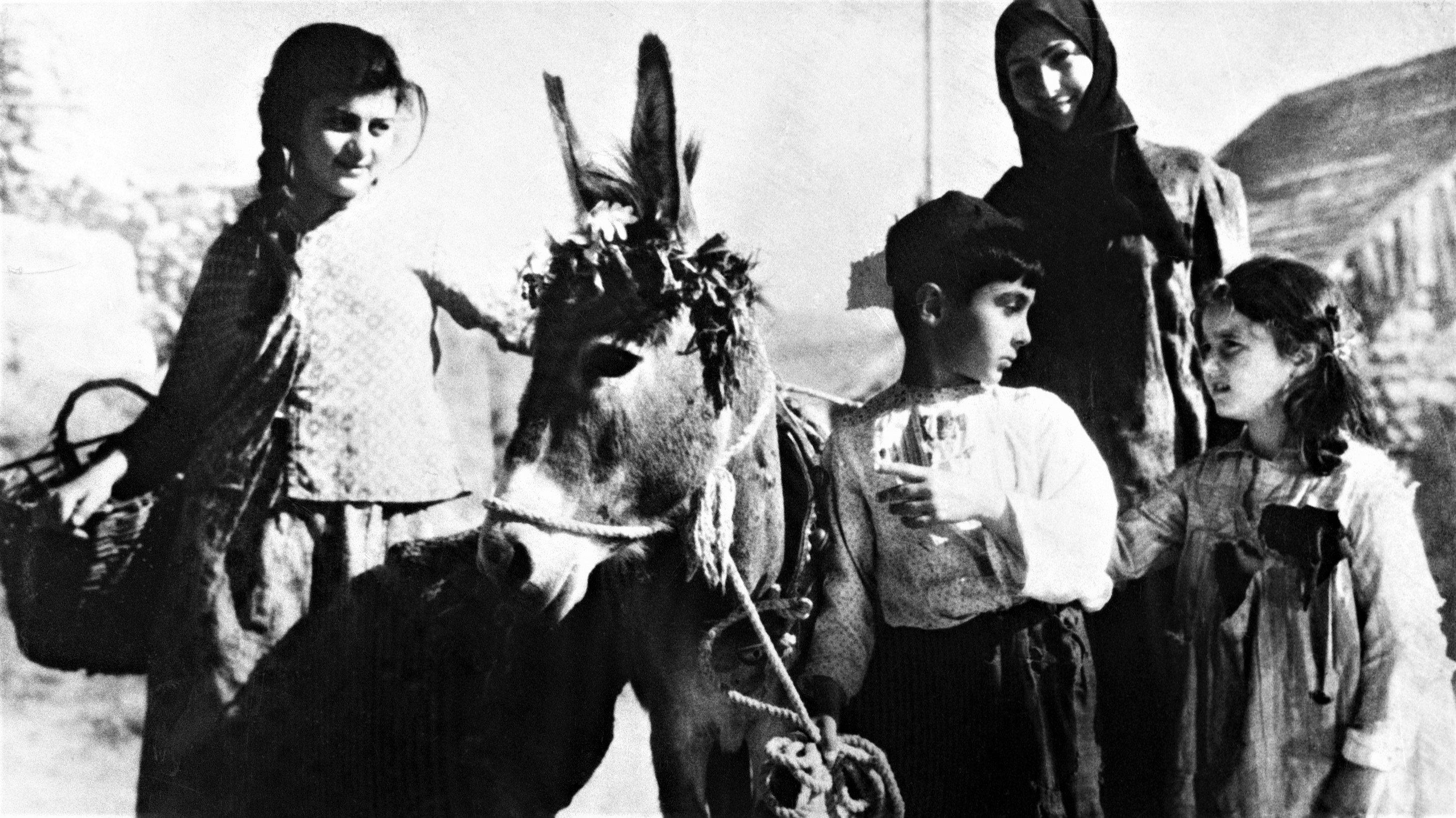 Magdana's Donkey 1955 movie scene