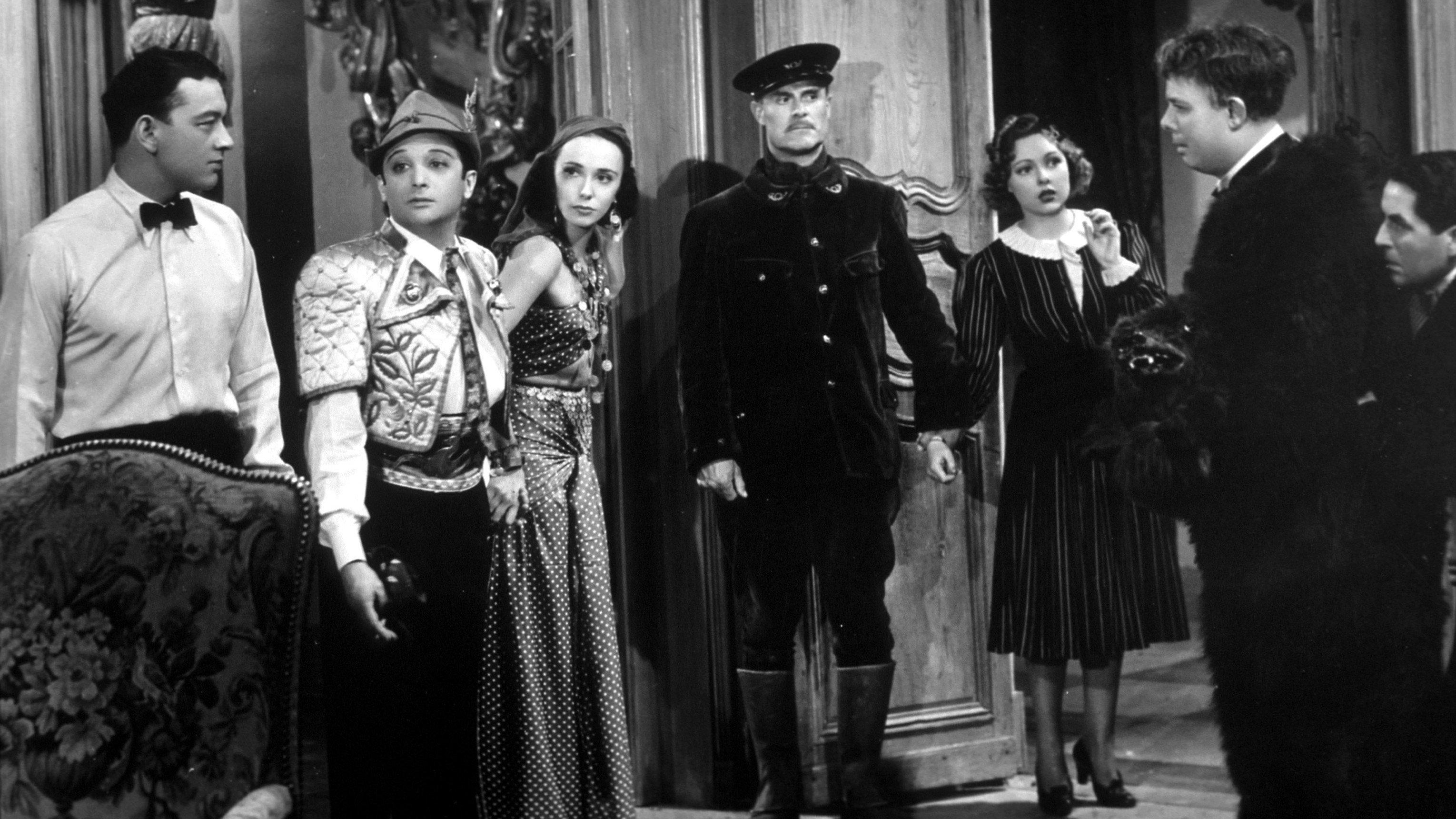 The Rules of the Game 1939 movie scene