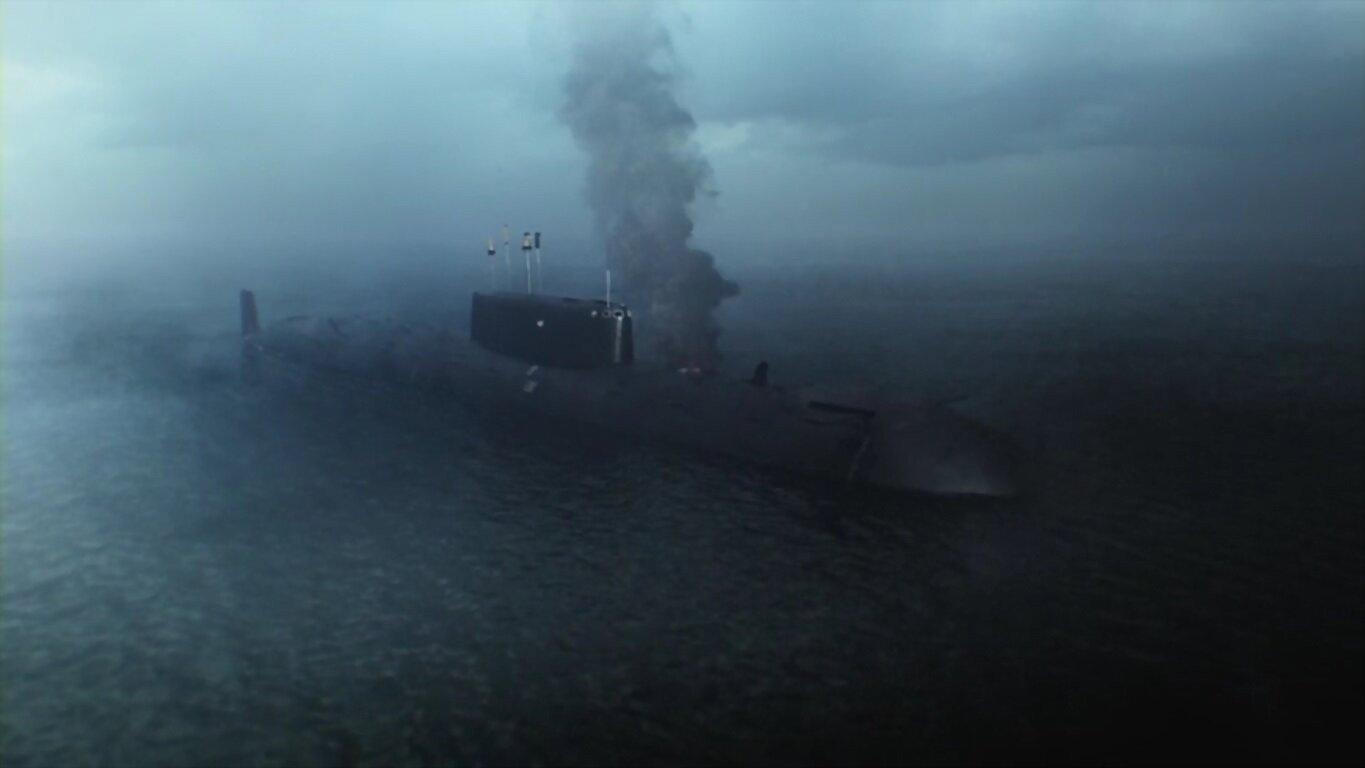 Drain the Oceans: Arctic War 2021 movie scene