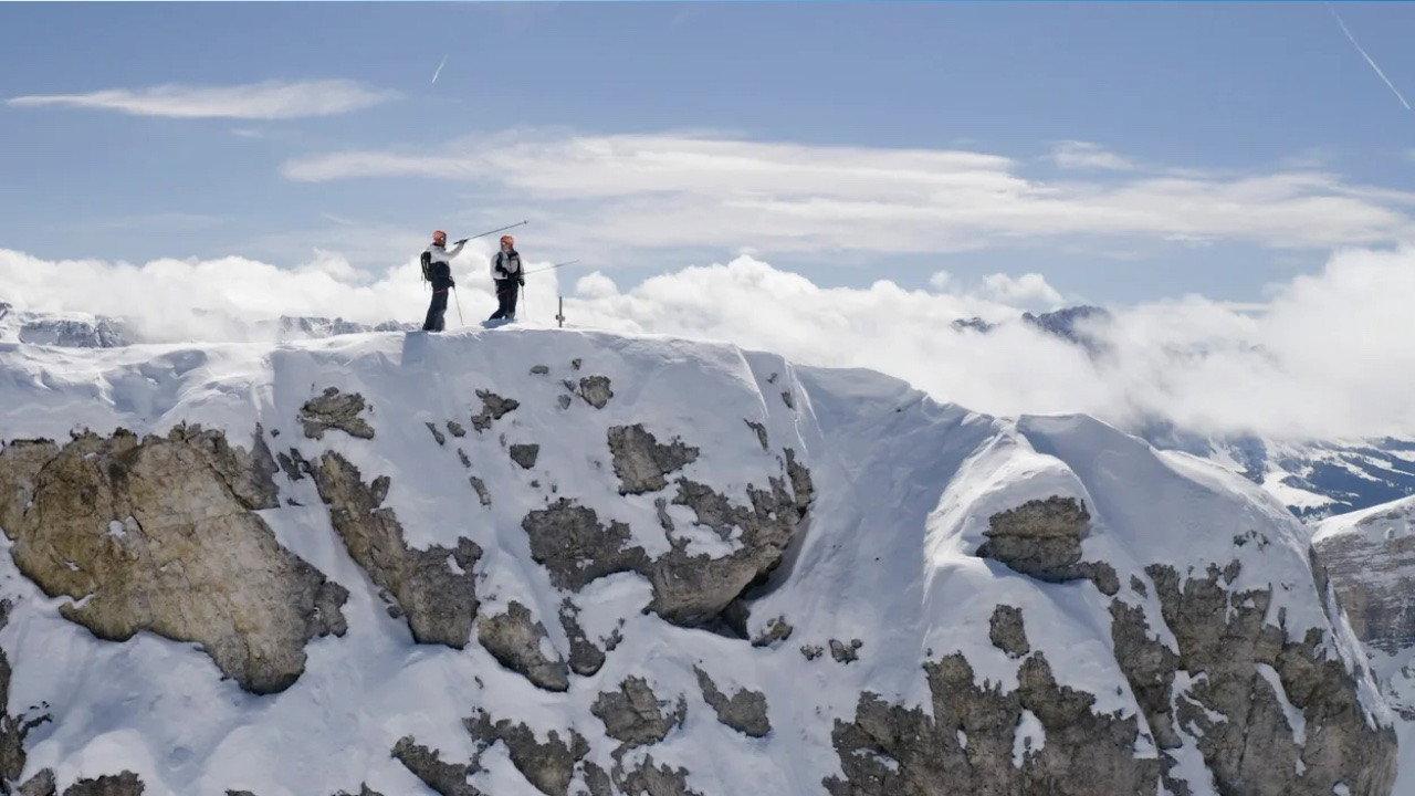 White Dolomites 2023 movie scene