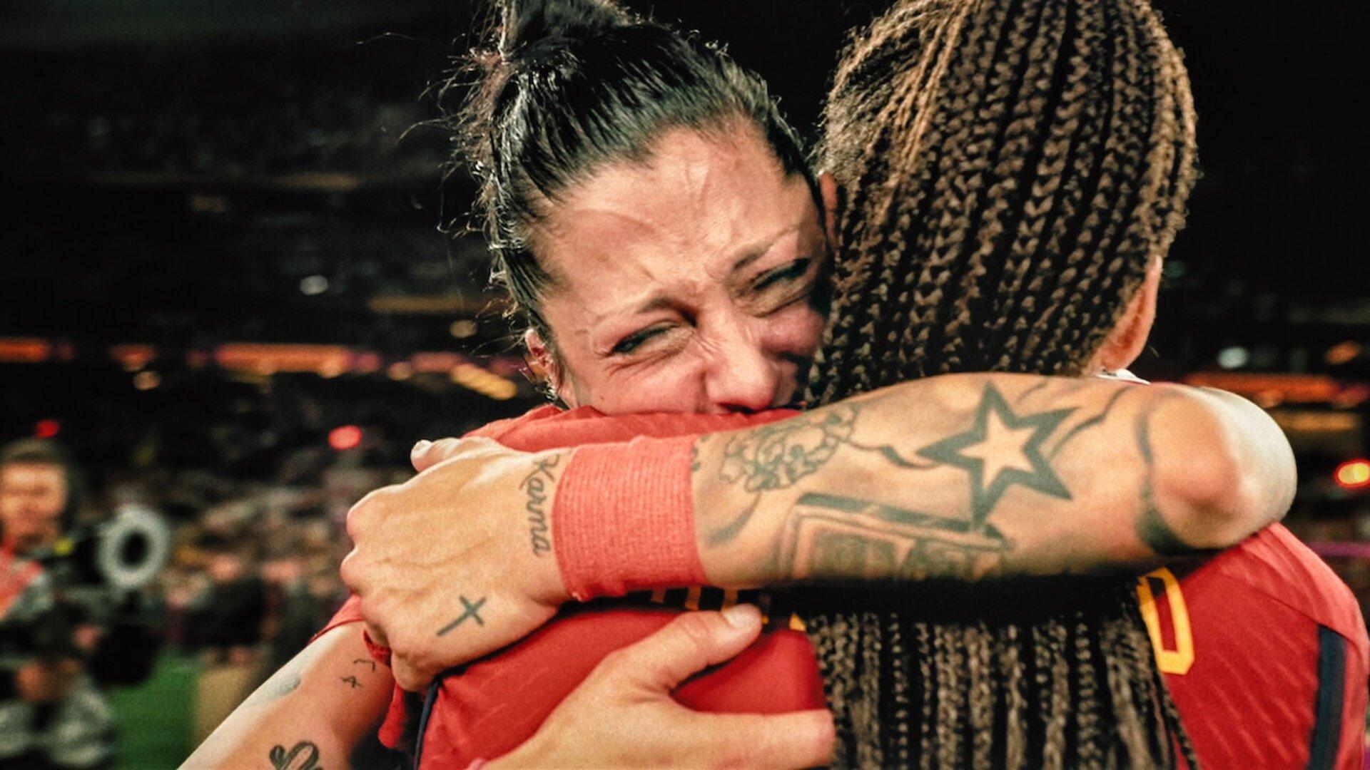 It's All Over: The Kiss That Changed Spanish Football 2024 movie scene
