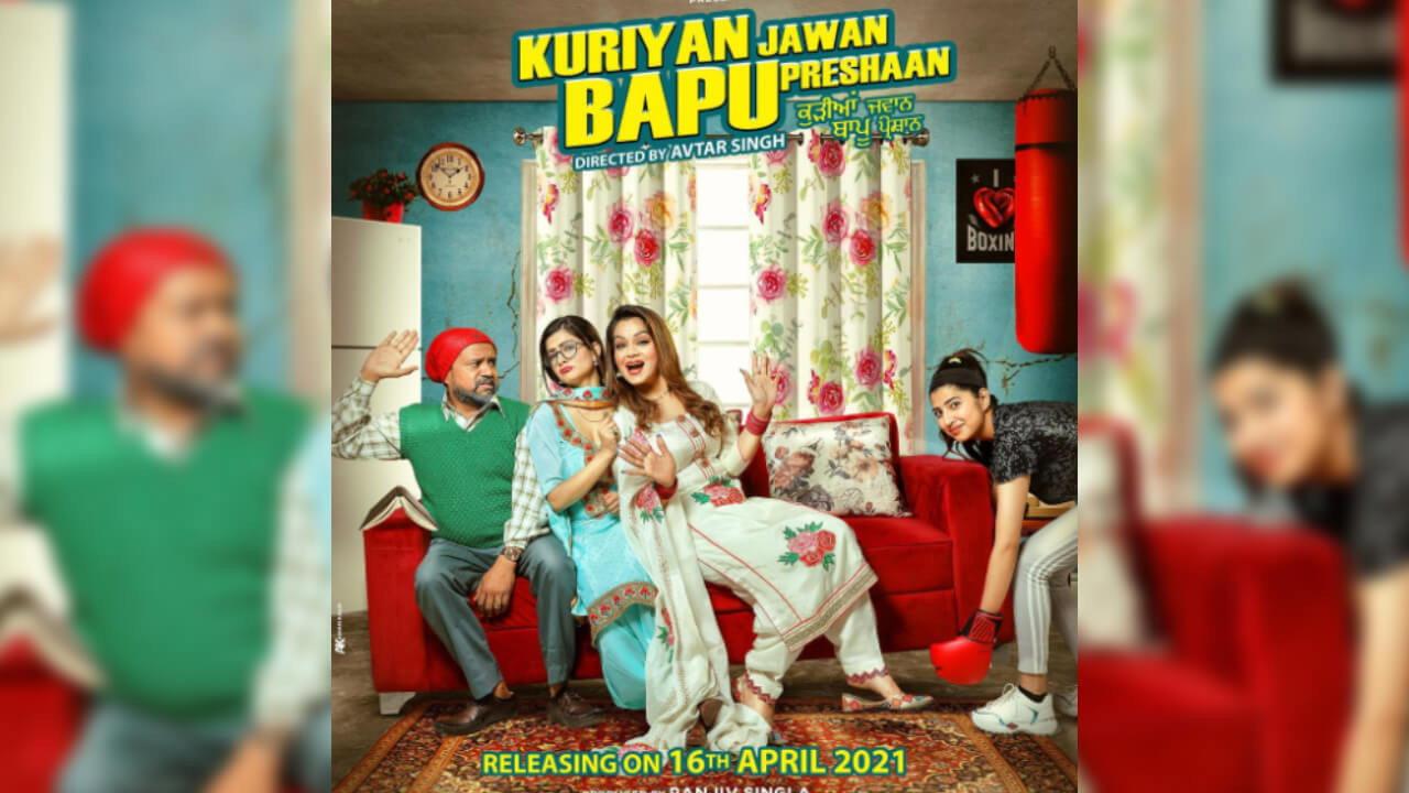 Kuriyan Jawan Bapu Preshaan 2021 movie scene
