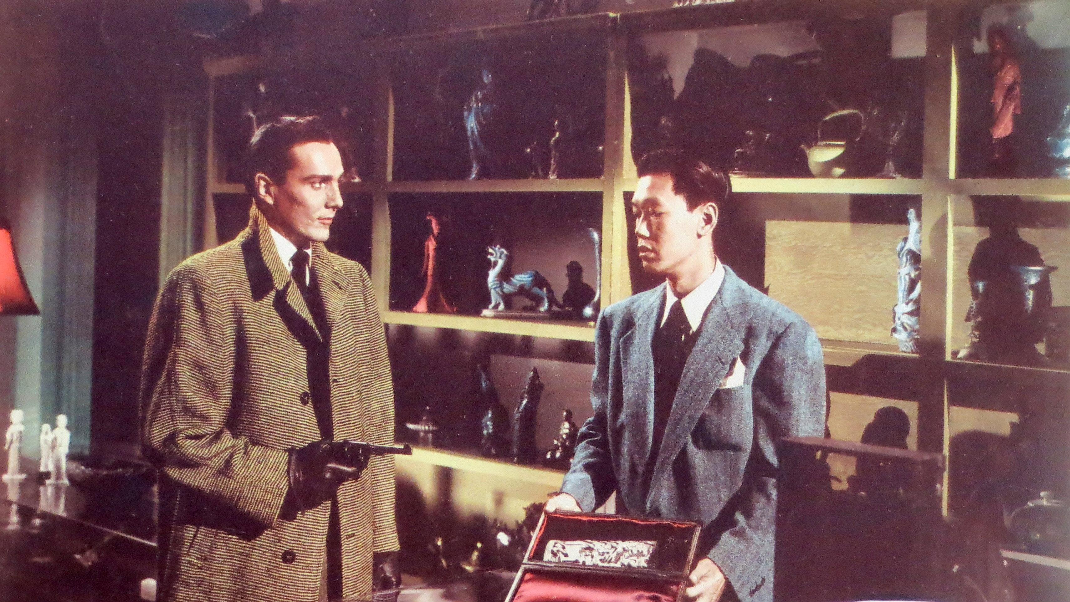 Chinatown at Midnight 1949 movie scene