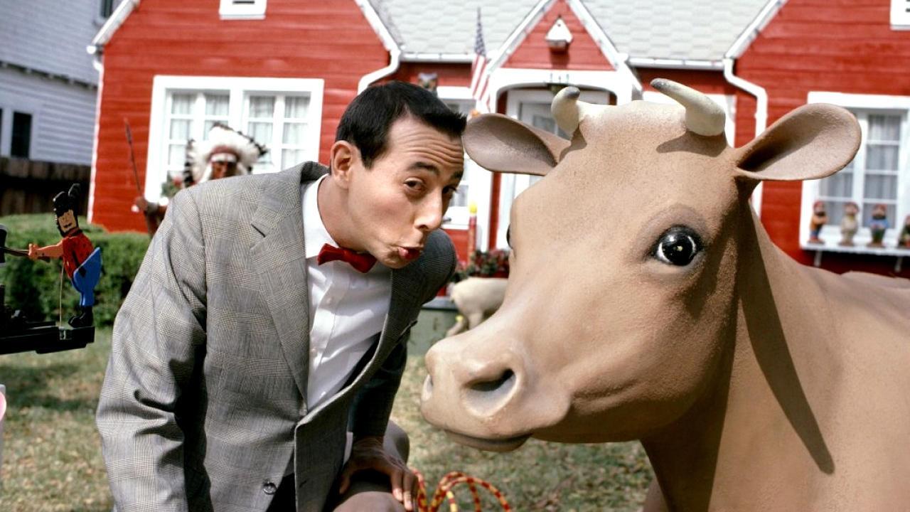Pee-wee's Big Adventure 1985 movie scene