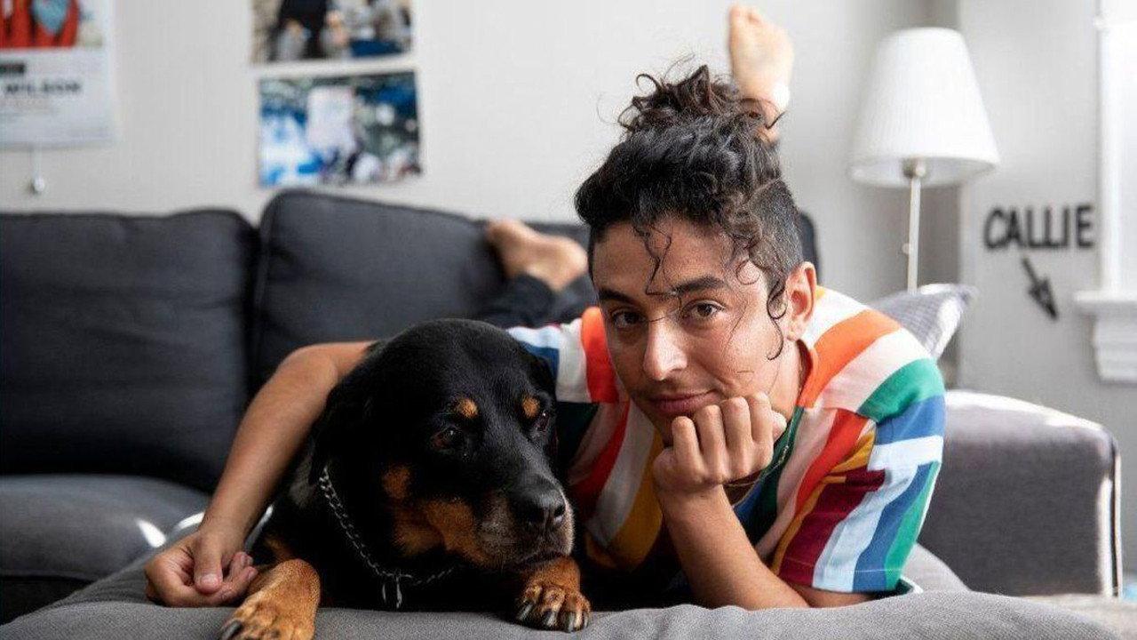 A Normal Girl 2019 movie scene