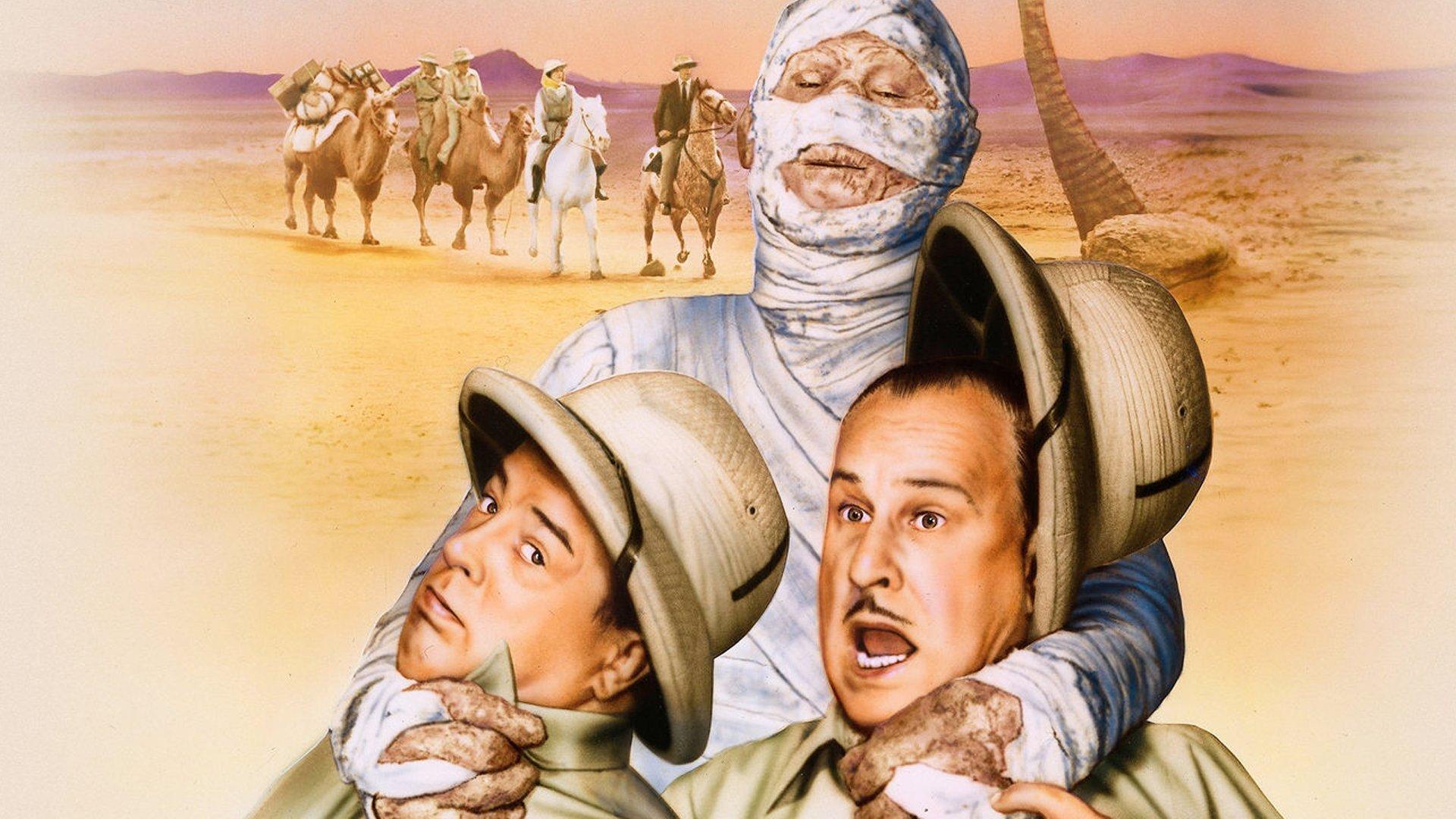 Abbott and Costello Meet the Mummy 1955 movie scene