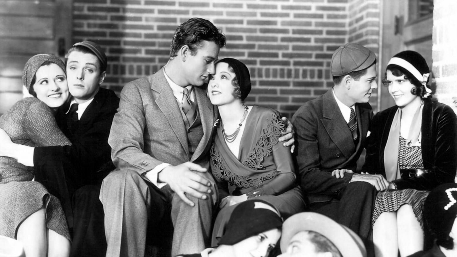 Girls Demand Excitement 1931 movie scene