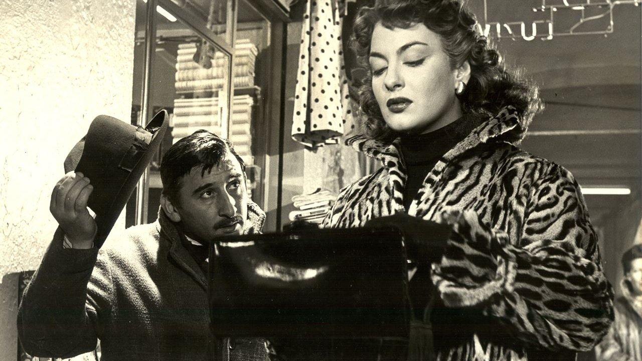 The Overcoat 1952 movie scene