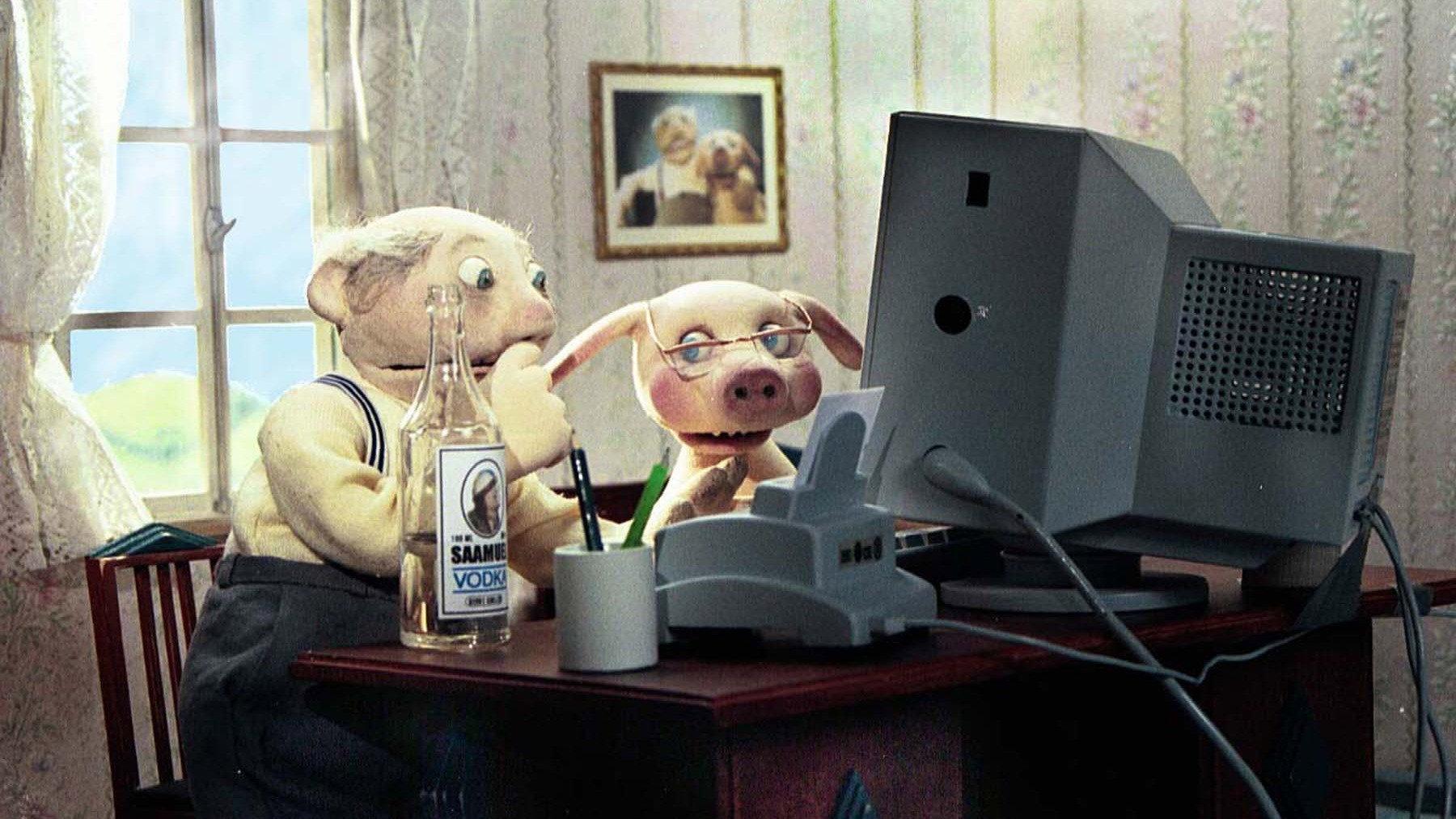 Saamuel's Internet 2000 movie scene