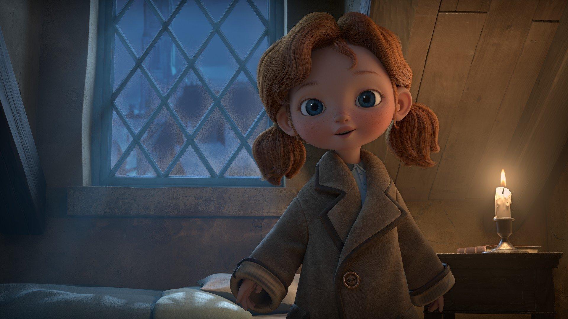 Angela's Christmas 2017 movie scene