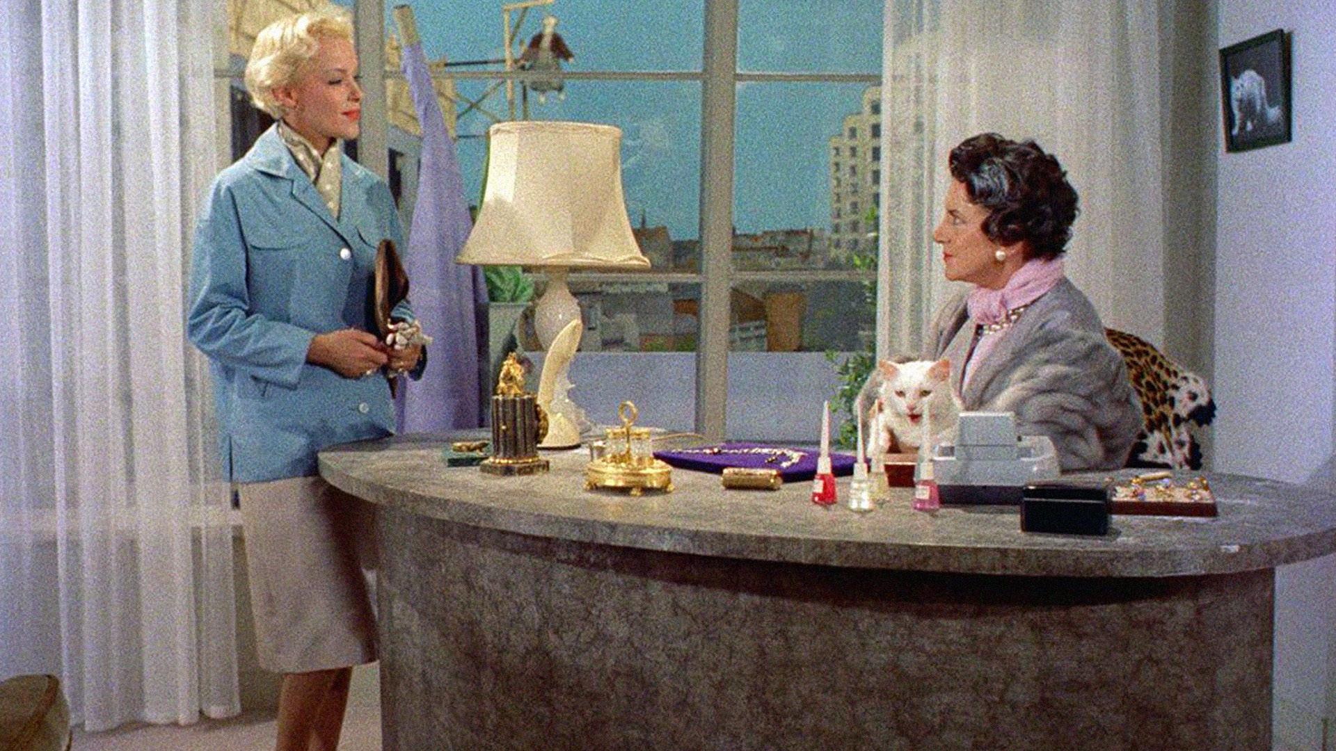 Mannequin in Red 1958 movie scene