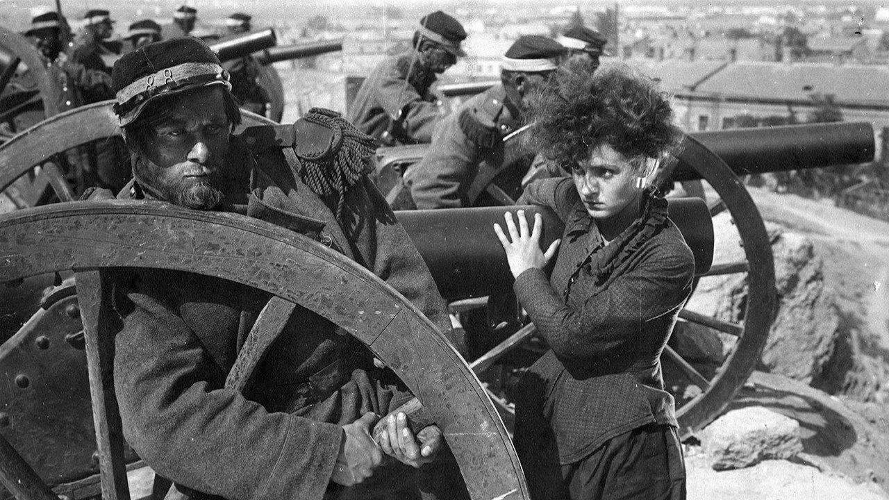 The New Babylon 1929 movie scene